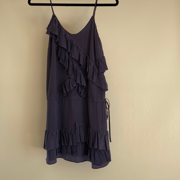 Silk Ruffle Dress - Picture 8 of 12